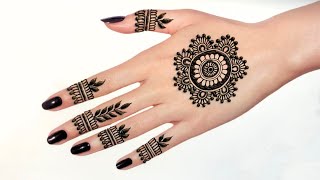 Best simple mehndi design | आसान मेहँदी डिज़ाइन