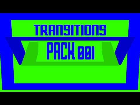 Transitions Pack 01 - Green Screen / Free Stock Footage (1080p)