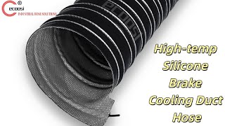 High Temp Silicone Brake Cooling Duct Hose From Ecoosi Industrial Co., Ltd.