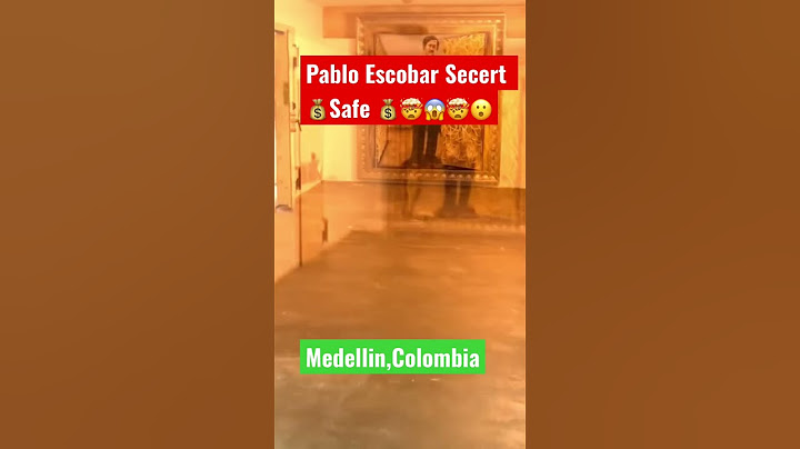 Medellin Colombia tour of Pablo Escobar old house