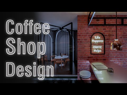 How Material and Lighting Can Elevate Your Coffee Shop Renders ??