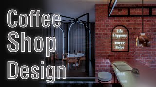 How Material and Lighting Can Elevate Your Coffee Shop Renders ??