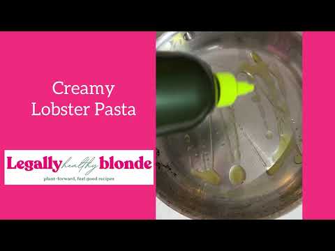 Creamy Lobster Pasta