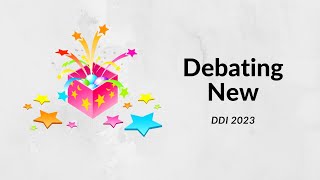 DDI 2023 - Debating New - Dr. Susko screenshot 1
