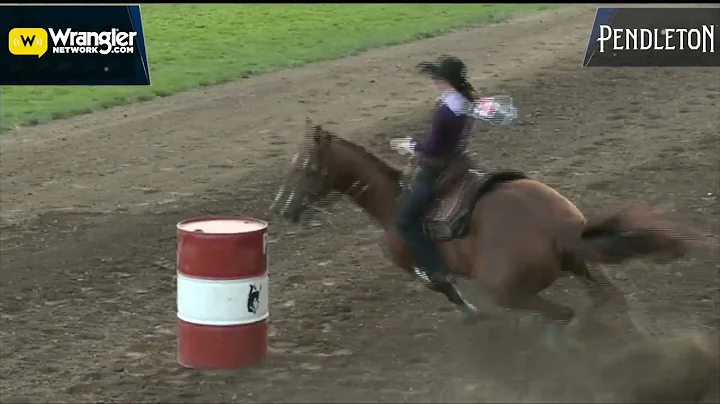 Pendleton Round-Up 2021 Barrel Racing | Amanda Welsh