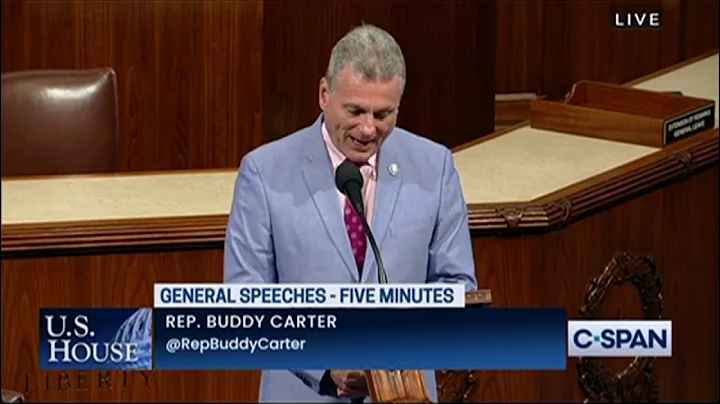 Rep. Carter Honors State Rep. Don Hogan