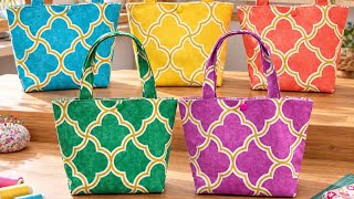 Making a Tote Bag 👜 The Easiest Method