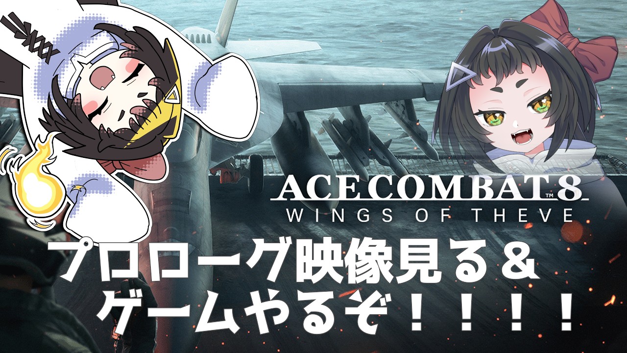 【ACE COMBAT 8】👻おばけはマッハで飛ぶぜ!!🔥【よすが/個人Vtuber】
