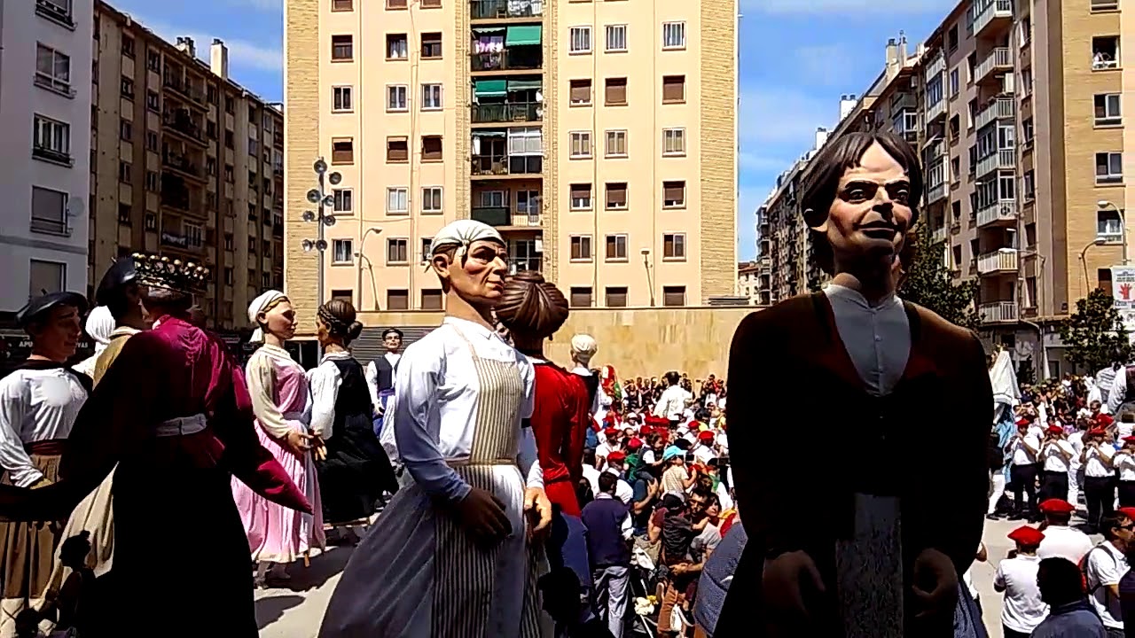 Polonesa final gigantada Burlada 2017