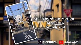 Remaking Preset By RaxzWangyy || Preset Alight Motion || 5mb & xml || Ukuran: 9:16