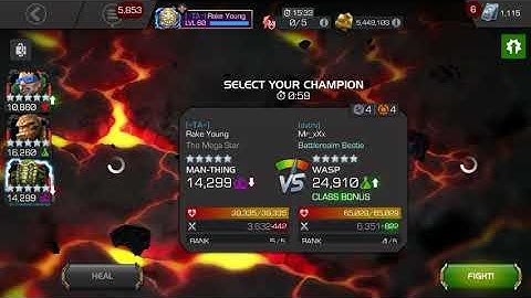 MoleMan r4 vs Wasp in AW ebb and flow intercept node