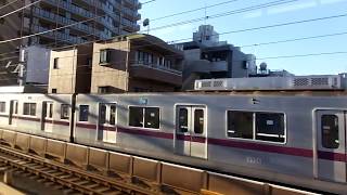 東急8500系　側面展望　渋谷→あざみ野（田園都市線急行）　8626編成0709号車