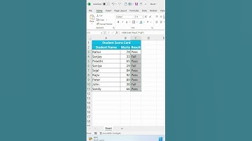 Pass or Fail Formula in Excel - Tamil