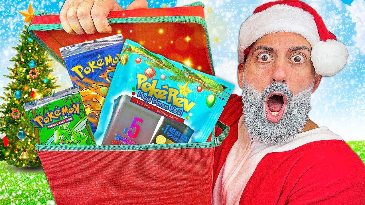 Santa Gives $500 Pokemon Cards Away!