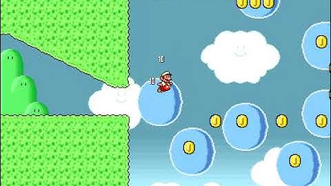 SMBX 1.3.0.2 Mario vs. The Moon Base World 1 (The Blockplains)