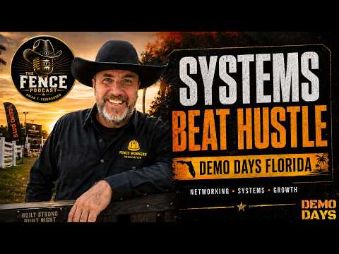 Building a Fence Company with Systems and Networking