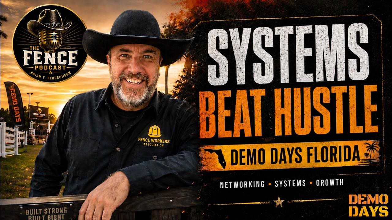 Building a Fence Company with Systems and Networking