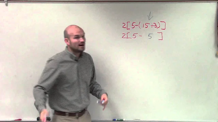 Simplifying an expression with brackets and parenthesis