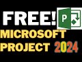 Microsoft Project 2024 Free Download and Install | Easy!