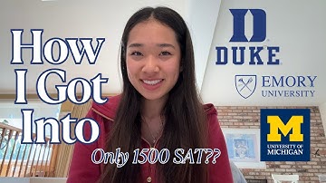 How I Got into Duke + T20s (Beating the 3% Acceptance Rate)
