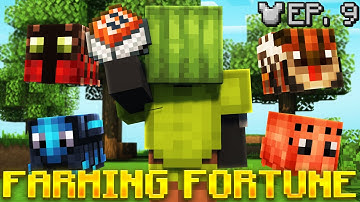 EARNING SO MUCH FARMING FORTUNE! (Hypixel Skyblock Ironman) EP 9