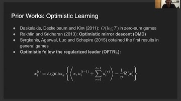 STOC 2022 - Near-Optimal No-Regret Learning for Correlated Equilibria Multi-player General-Sum Games