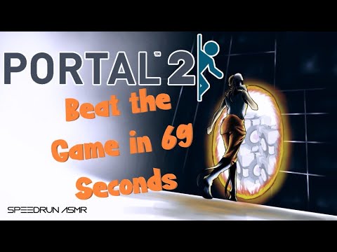 kid cracked at speedrunning does ASMR | Portal 2