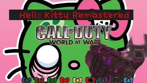 WORKING WIDOWS WINE Hello Kitty Remastered World at War CUSTOM ZOMBIES
