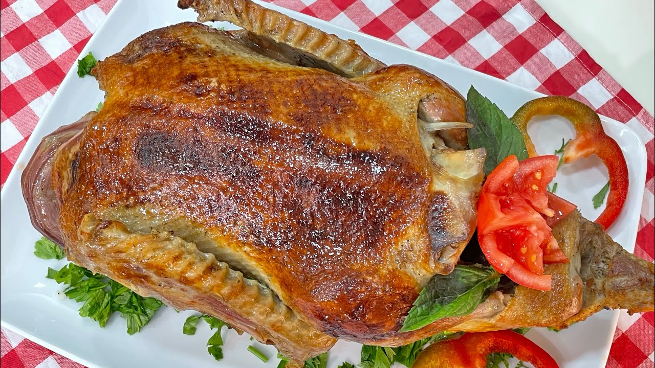 عملنا للبطه سكراب😂بط العزومات👌 من غير زفاره ولون دهبي ولمعه خطييييره✌️😉 فاطمة أبو حاتي