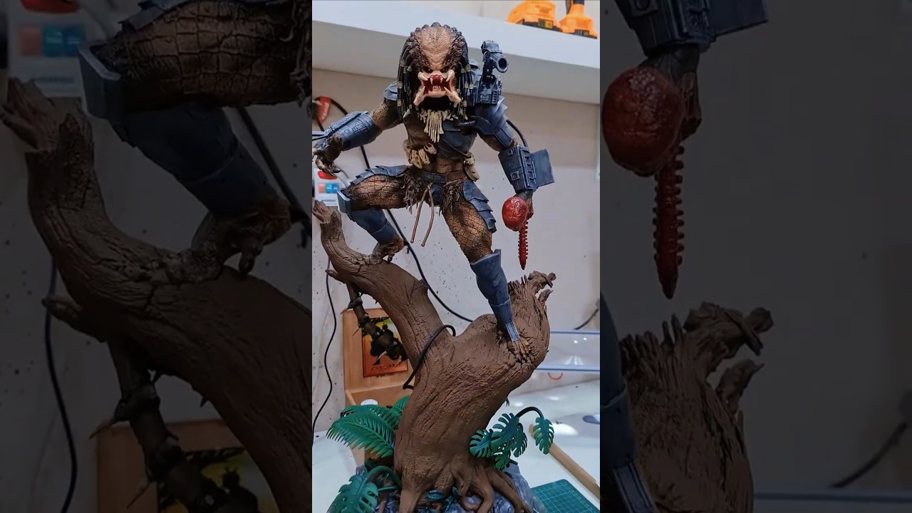 3d resin printed predator 