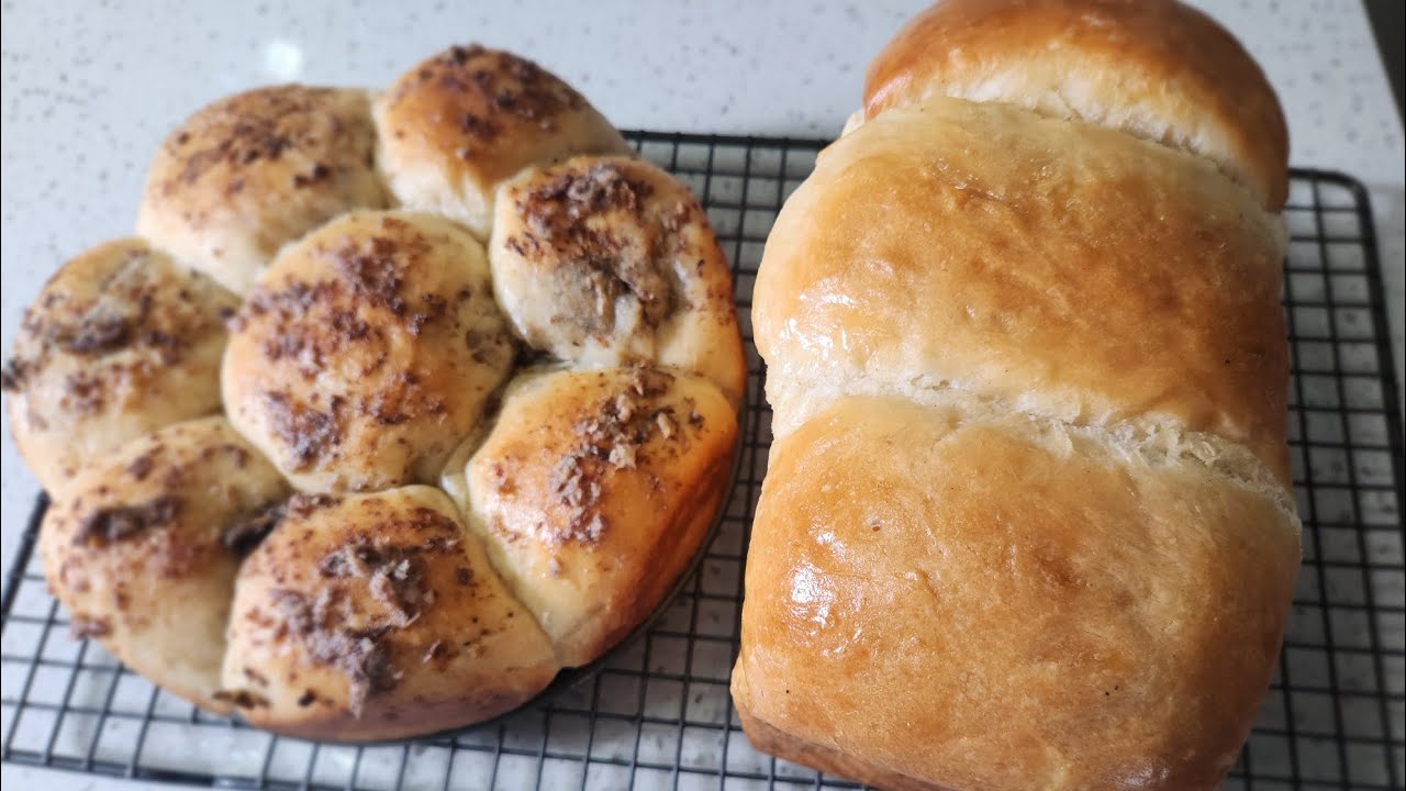 ONE DOUGH TWO TYPE OF BREAD 