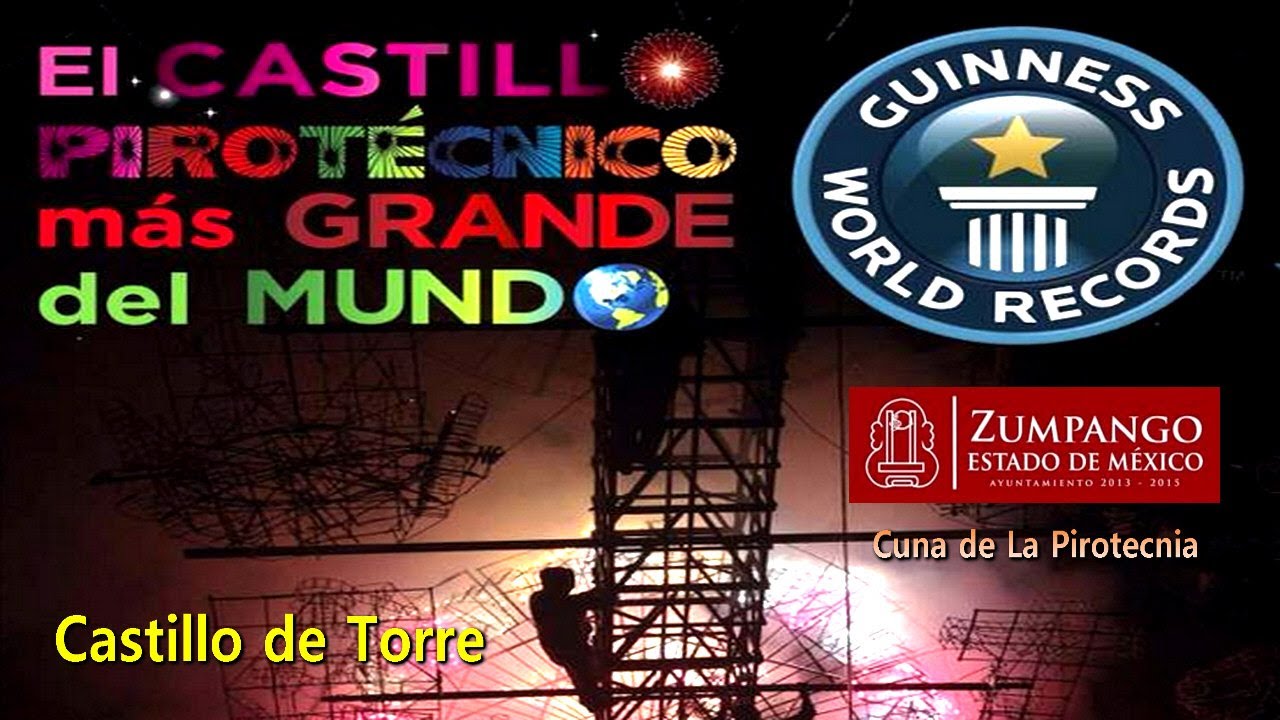 El Castillo Pirotécnico Mas Grande del Mundo