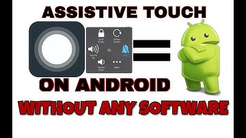 ✔ASSISTIVE TOUCH ON ANDROID(WITHOUT ANY SOFTWARE)[NO ROOT] WITH PROOF