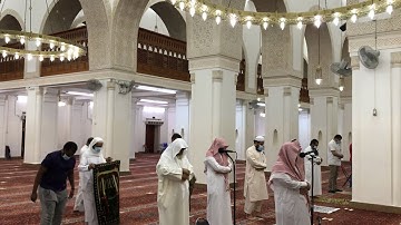 صلاة العشاء يوم الإثنين 25-2-1442 الشيخ محمود خليل القارئ