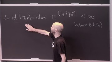 Kevin Buzzard (lecture 9/20) Automorphic Forms And The Langlands Program [2017]