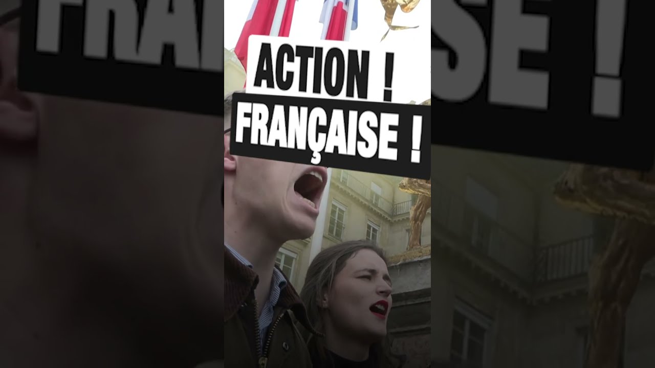 Dans les rangs de la manif d'Action française