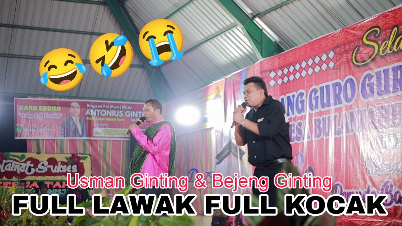 FULL PANTUN..!! KERJA TAHUN TERBARU BULANJAHE 2024 | USMAN GINTING & BEJENG GINTING - GUNTAR ABIS...
