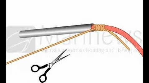 How to Tie Nail Knot With Tube