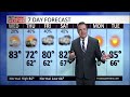 Cold front brings temperature drop, rain chances increase heading into Friday