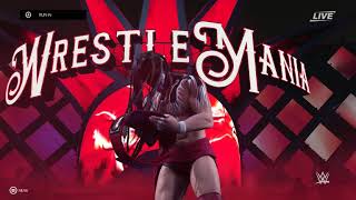 Wwe 2K19 Finn Balor Demon Chainsaw Entrance.