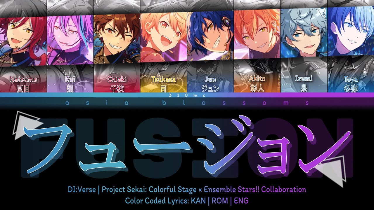 PJSK × ES!! 」 Fusion (フュージョン) | KAN/ROM/ENG - YouTube