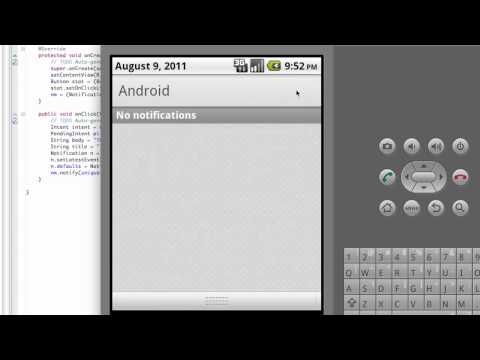 Android Application Development Tutorial   191   Notification Manager Methods