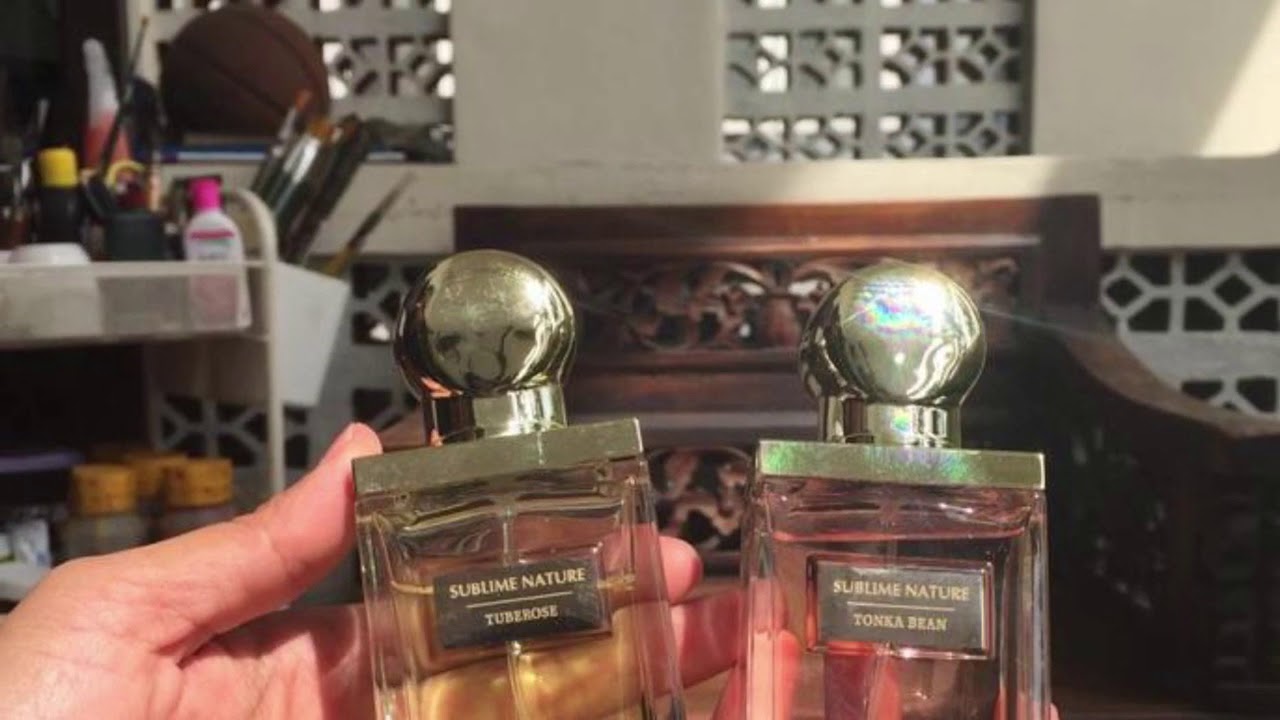 Unboxing Sublime Nature Tonka Bean Parfum by OriflameReview Parfum