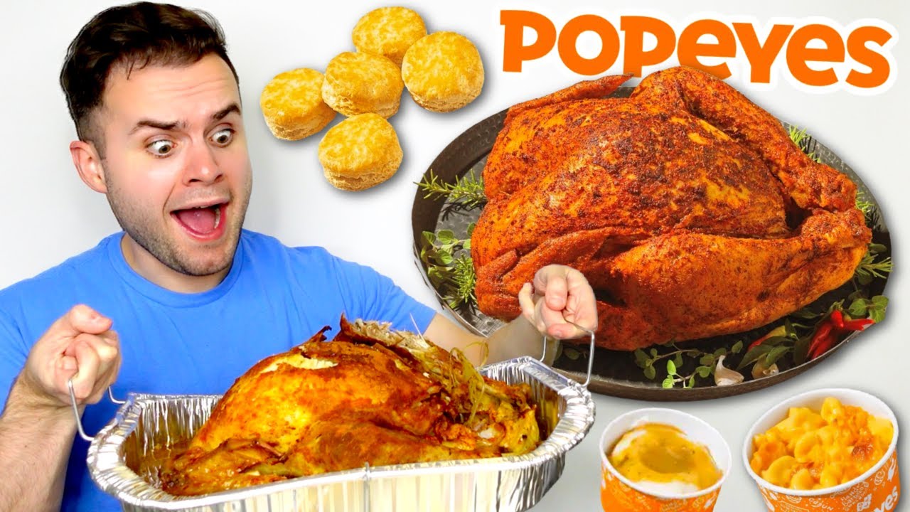 I bought Popeyes 100 CajunStyle Turkey… HONEST REVIEW! YouTube