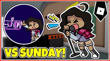 How to get "VS SUNDAY" BADGE + FNF VS SUNDAY MOD MORPH/SKIN in friday night funkyn