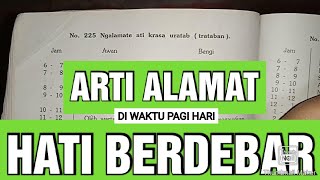 ARTI ALAMAT HATI BERDEBAR DEBAR DI PAGI HARI