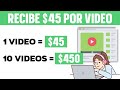 RECIBE +$4500 Viendo Videos (Nuevo Método) Ganar dinero por internet - Jesus Avellaneda