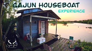 Cajun Houseboat Experience | Camp Tour, Crabbing, Foraging, Catch & Cook