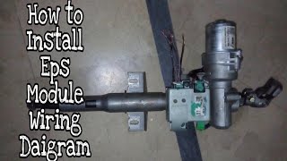 How to install power steering (eps) In cultus car. Wiring daigram and explained