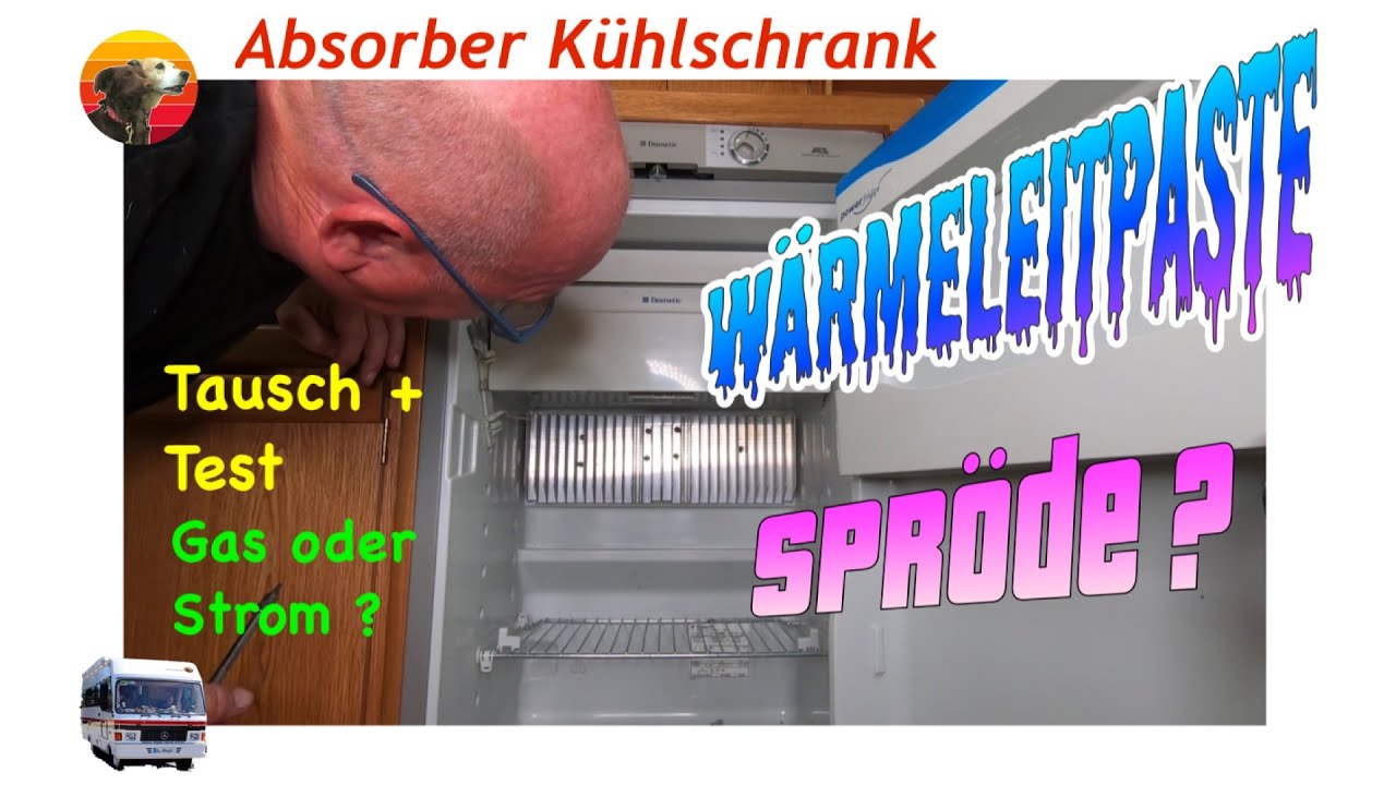 Wohnmobil Absorber Kühlschrank defekt kühlt nicht Wärmeleitpaste